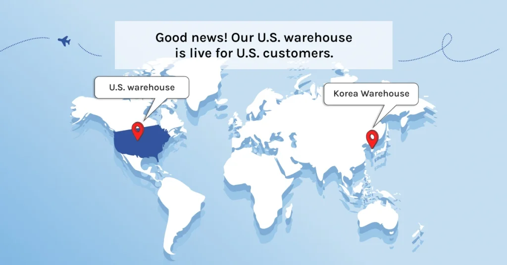 U.S. warehouse launch